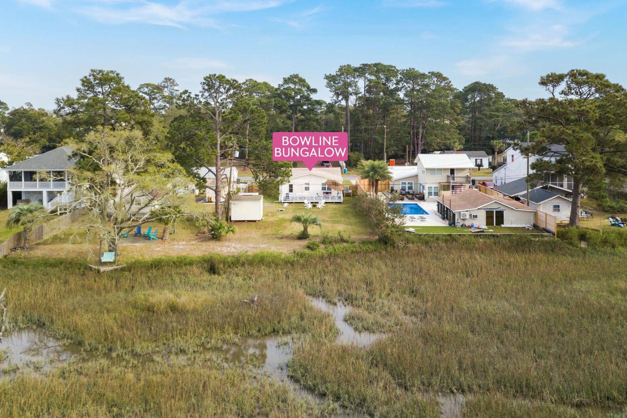 Bowline Bungalow Tybee Island Bagian luar foto