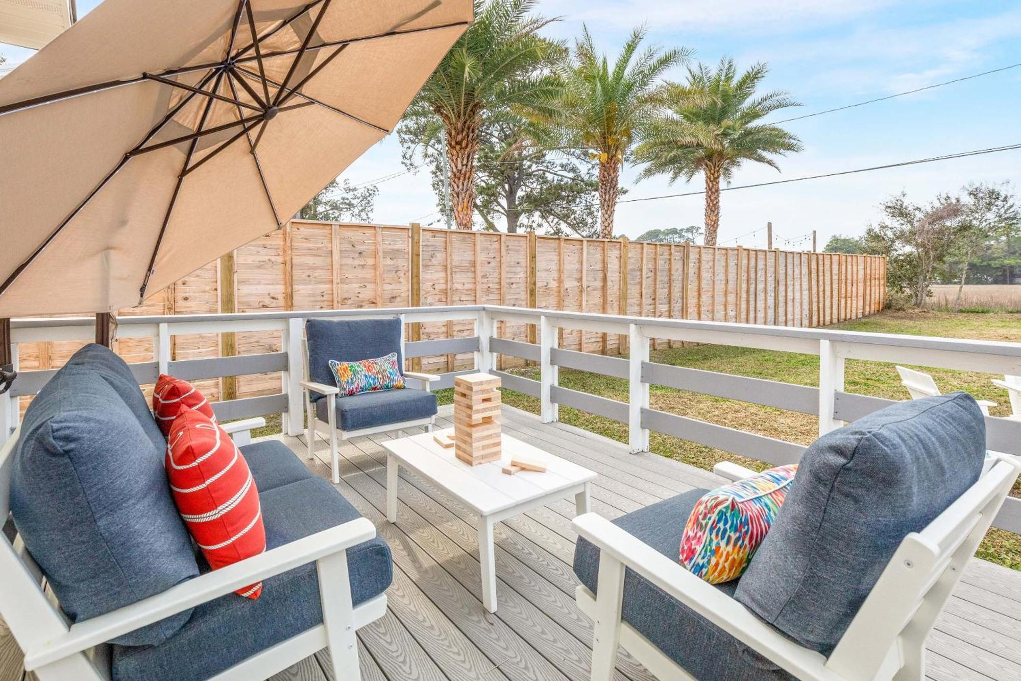 Bowline Bungalow Tybee Island Bagian luar foto